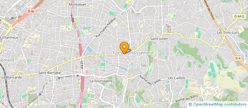localisation de l'entreprise S & S à MARSEILLE