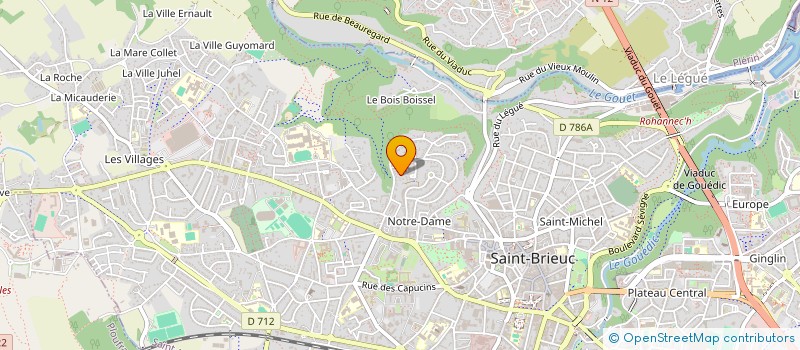 localisation de l'entreprise S & S  PEDERNEC