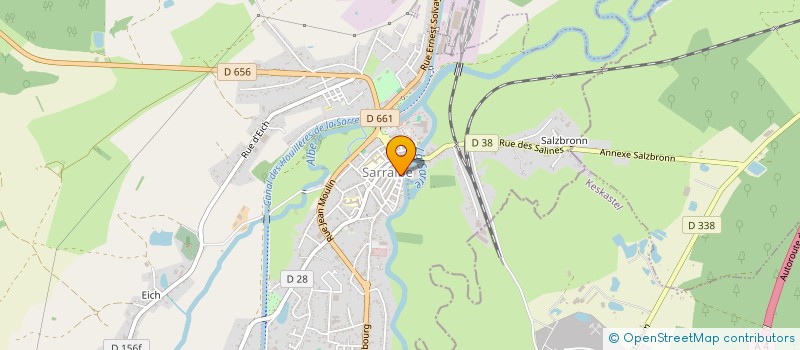 localisation de l'entreprise S.S.B. DATENTECHNIK GMBH à SARRALBE