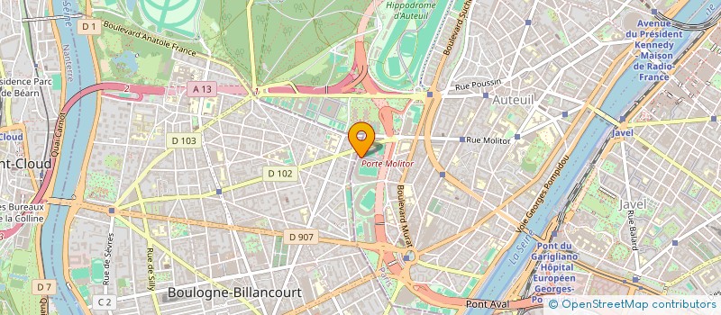 localisation de l'entreprise S.S.C  PARIS