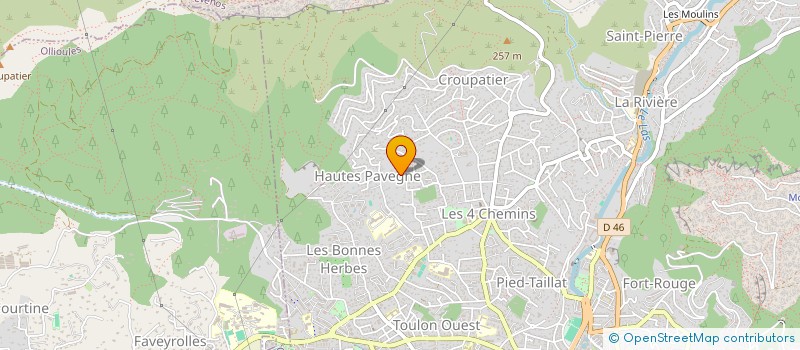 localisation de l'entreprise S.S.C. STEEL SERVICES CONSULTING à TOULON