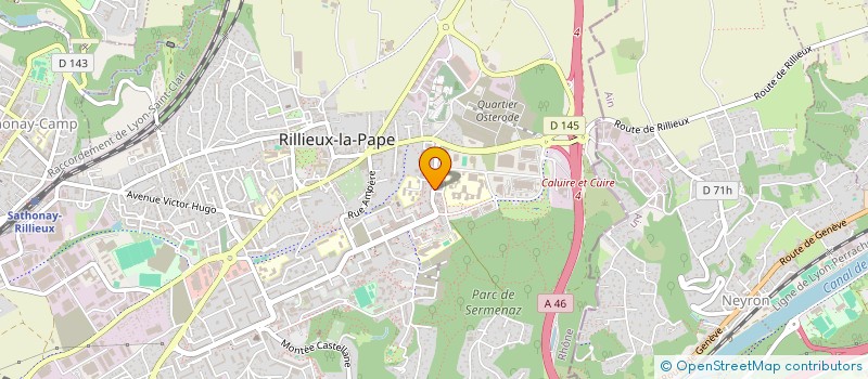 localisation de l'entreprise S&S CLEANING  RILLIEUX-LA-PAPE