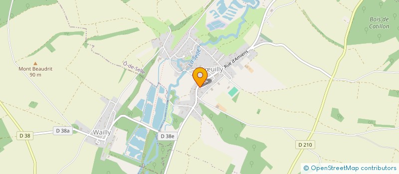 localisation de l'entreprise S.S.D SOMME CONSTRUCTION  O-DE-SELLE