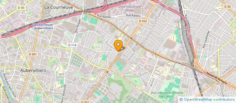 localisation de l'entreprise S.S.E  AUBERVILLIERS