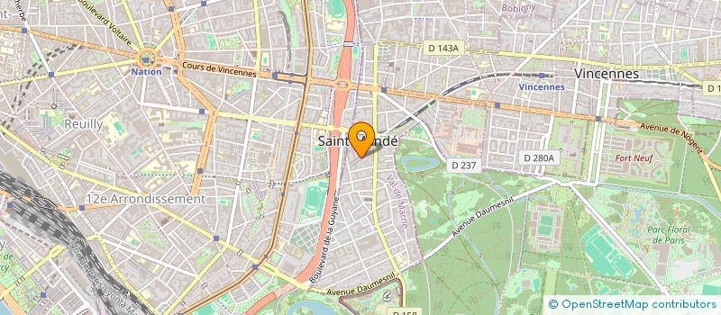 localisation de l'entreprise S&S FRANCE à SAINT-MANDE