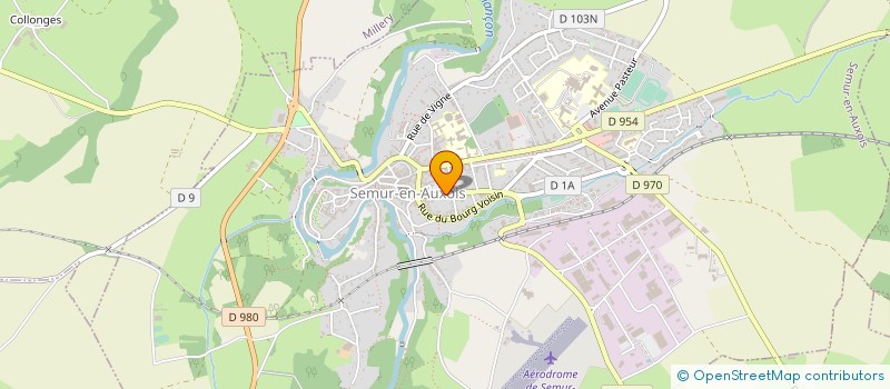 localisation de l'entreprise S S I I MU SYSTEMES à SEMUR-EN-AUXOIS