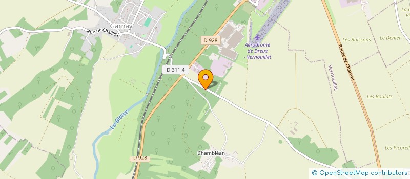 localisation de l'entreprise S.S.M à VERNOUILLET