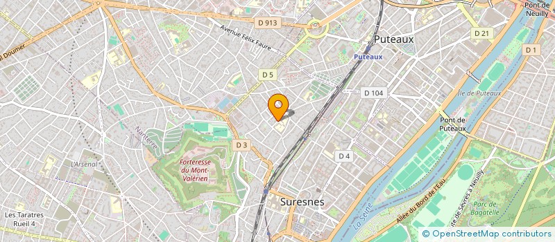 localisation de l'entreprise S S M M à SURESNES