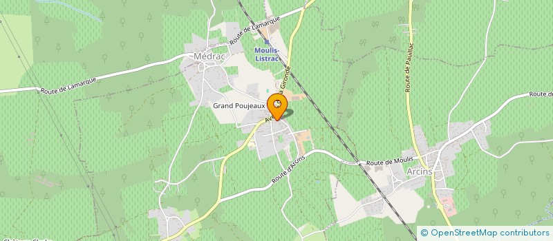 localisation de l'entreprise S&S - SERVICE & SOLUTION à MOULIS-EN-MEDOC