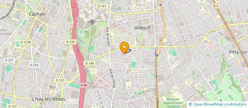 localisation de l'entreprise S.S.T VTC à VILLEJUIF