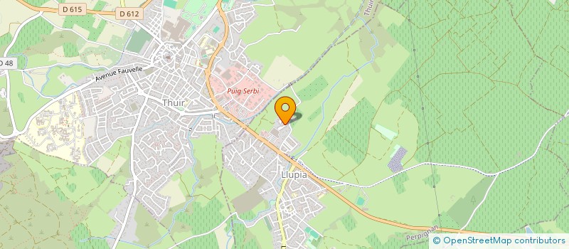 localisation de l'entreprise S.S.U.M.O.F.  LLUPIA