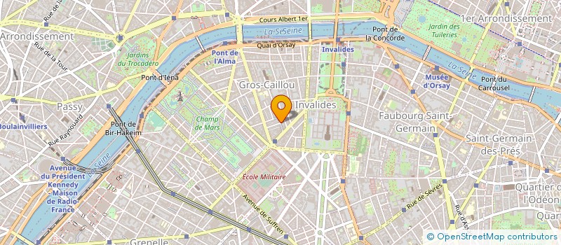 localisation de l'entreprise S.SAMAD à PARIS