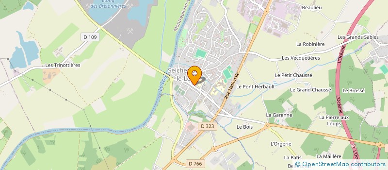 localisation de l'entreprise S-SCOOT  LOIRE-AUTHION