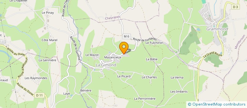 localisation de l'entreprise S SOLUTIONS  LA GIMOND