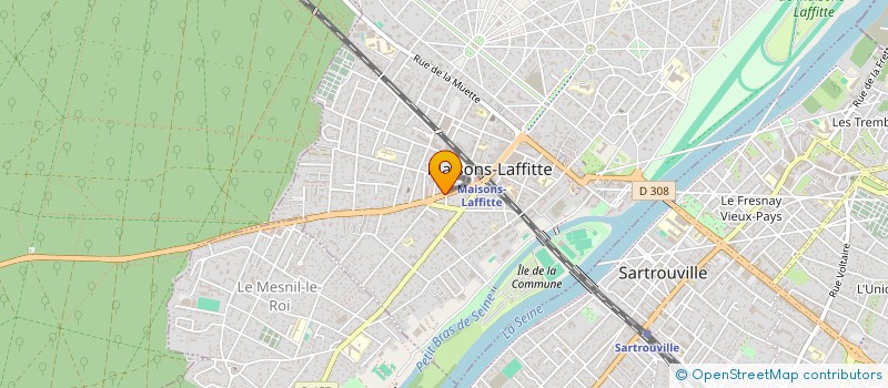 localisation de l'entreprise S-SOW DRIVER à MAISONS-LAFFITTE