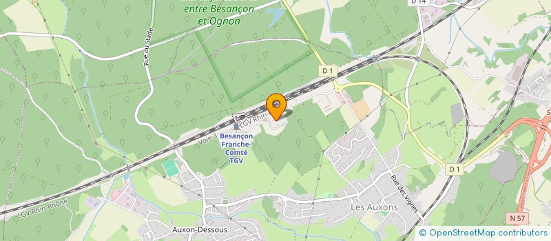 localisation de l'entreprise S-SYSTEMS à LES AUXONS