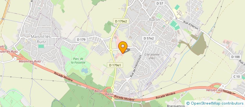 localisation de l'entreprise S T  5  RUITZ