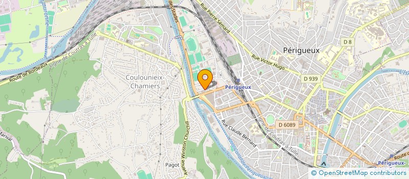 localisation de l'entreprise S.T.A. à PERIGUEUX