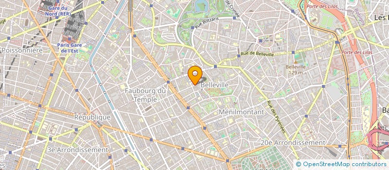 localisation de l'entreprise S.T.A  PARIS