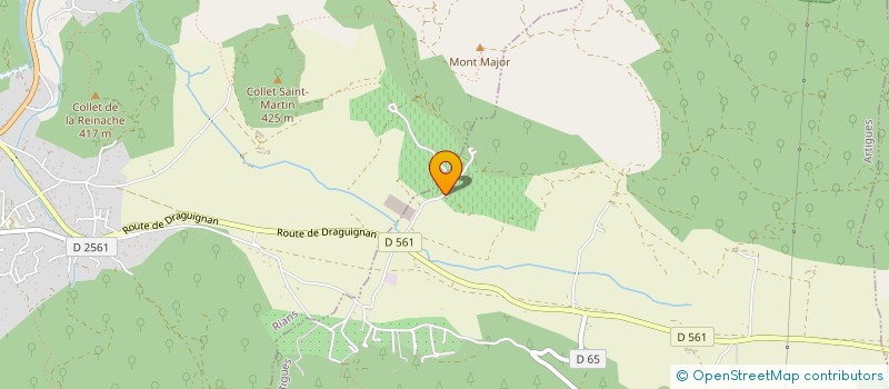 localisation de l'entreprise S.T.A ASSAINISSEMENT  RIANS