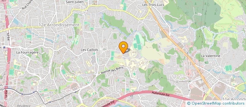 localisation de l'entreprise S.T.A.L.I. à MARSEILLE
