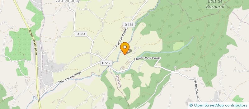 localisation de l'entreprise S.T.A.N.  SAINT-MICHEL-SUR-SAVASSE