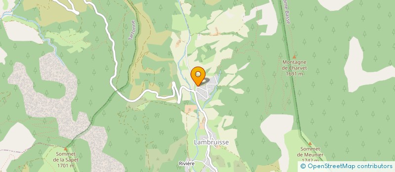 localisation de l'entreprise S.T.A.R.T  SAINT-JULIEN-DU-VERDON