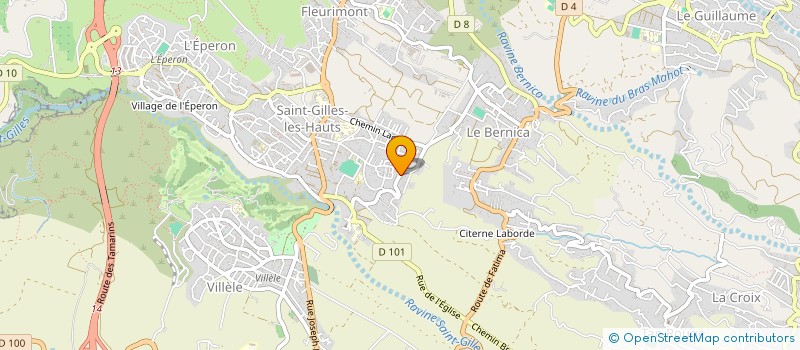 localisation de l'entreprise S.T.B. à SAINT-PAUL