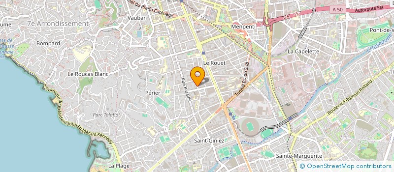 localisation de l'entreprise 'S.T.B' à MARSEILLE