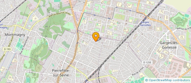 localisation de l'entreprise S.T.B.C. à PIERREFITTE-SUR-SEINE