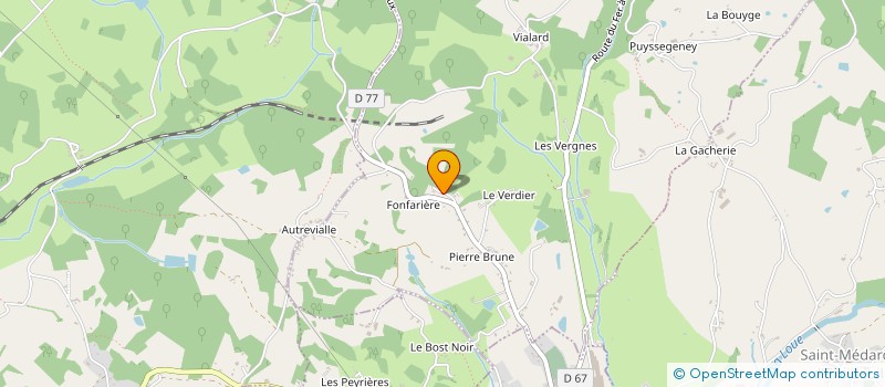 localisation de l'entreprise S T C  ANLHIAC