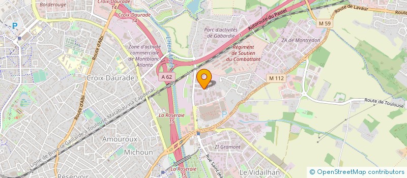 localisation de l'entreprise S.T.C.E. GROUPE SUD OUEST à TOULOUSE