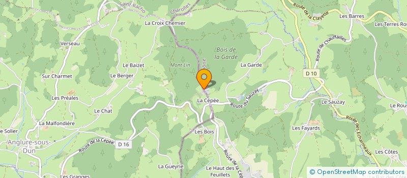 localisation de l'entreprise S T C I E  SAINT-CLEMENT-DE-VERS