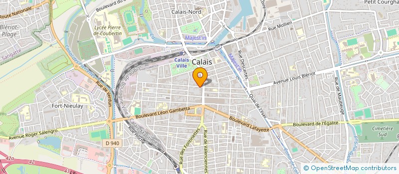 localisation de l'entreprise S.T.C.P à CALAIS