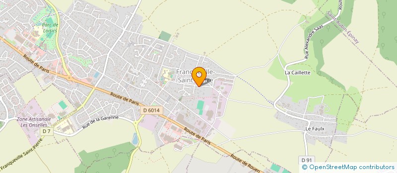 localisation de l'entreprise S.T.C.P.A.M.  FRANQUEVILLE-SAINT-PIERRE