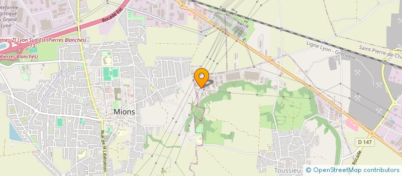 localisation de l'entreprise S-T-CLIC  TOUSSIEU