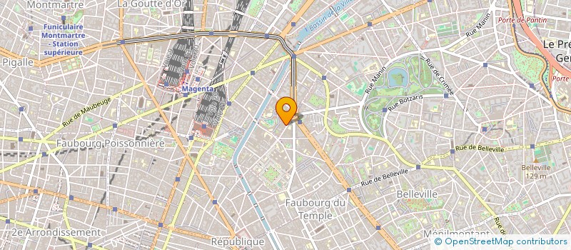 localisation de l'entreprise S.T.D TRANSPORT  PARIS