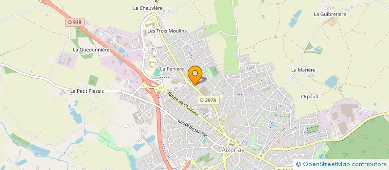 localisation de l'entreprise S.T.E  AIZENAY