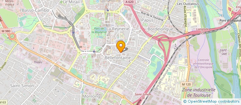 localisation de l'entreprise S T E L A à TOULOUSE