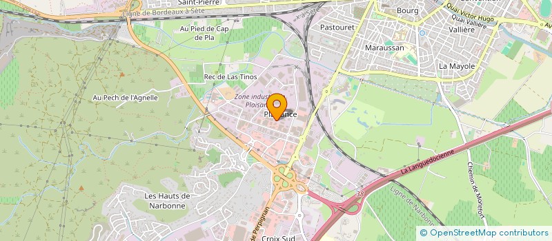 localisation de l'entreprise S.T.E.P. à NARBONNE