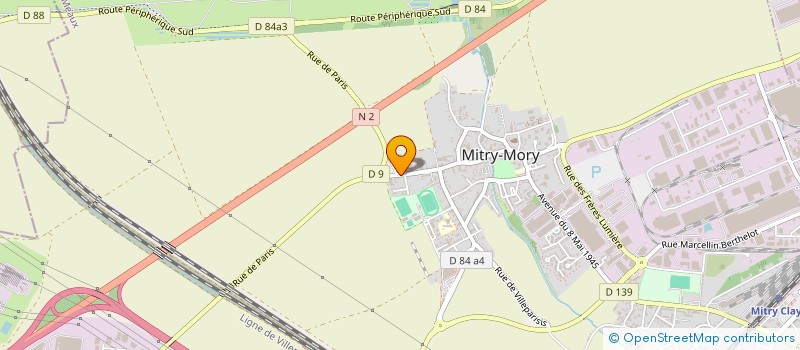 localisation de l'entreprise S T E SOCIETE TEXTILES EUROPEENS à MITRY-MORY