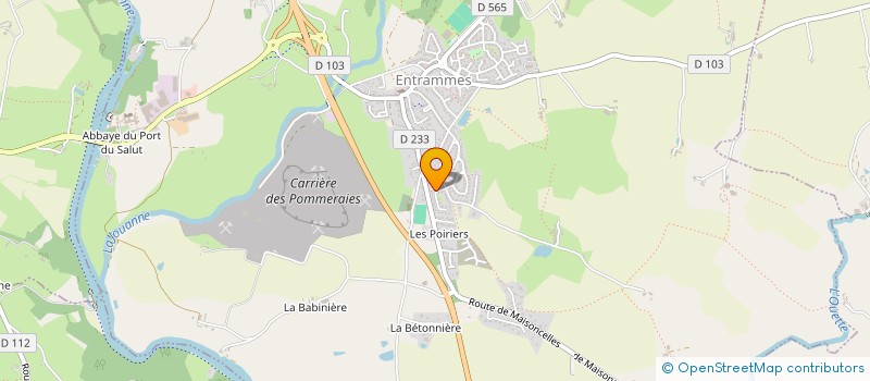 localisation de l'entreprise S T H A  ENTRAMMES