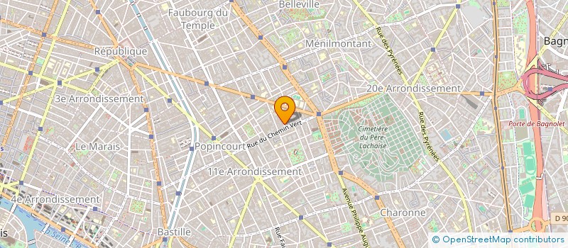 localisation de l'entreprise S.T.I. DECOR  PARIS