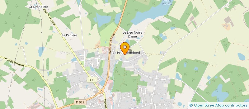 localisation de l'entreprise S.T.I.I.M  ROMORANTIN-LANTHENAY