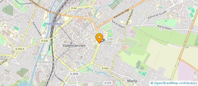 localisation de l'entreprise S-T-I INDUSTRIE à VALENCIENNES