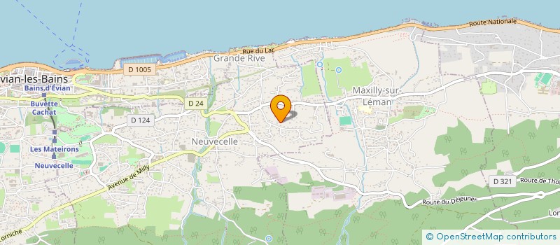 localisation de l'entreprise S.T.I.L. SOC TRANSPORTS INTER LEMANIQUE  NEUVECELLE