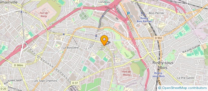 localisation de l'entreprise S.T.I.P à MONTREUIL