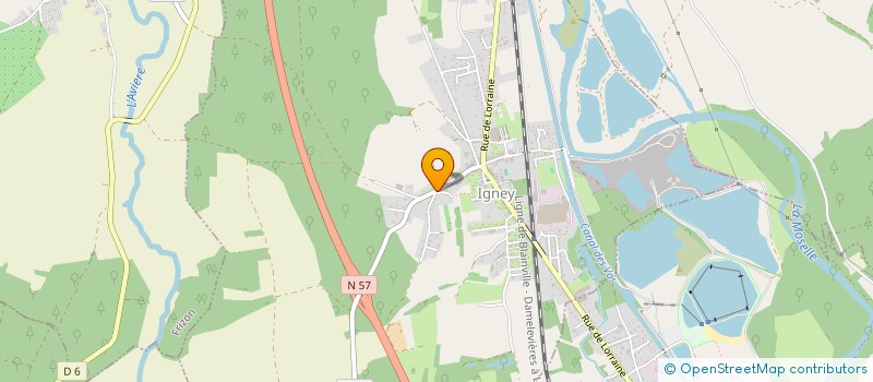 localisation de l'entreprise S.T.I. STEVANOVIC - PIERRAT  IGNEY