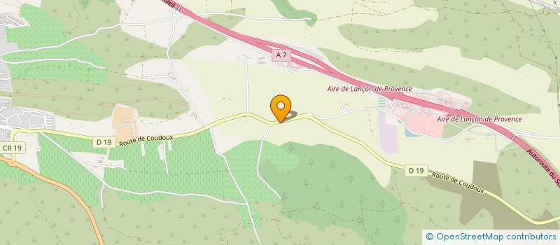 localisation de l'entreprise S.T.ISO  LANCON-PROVENCE