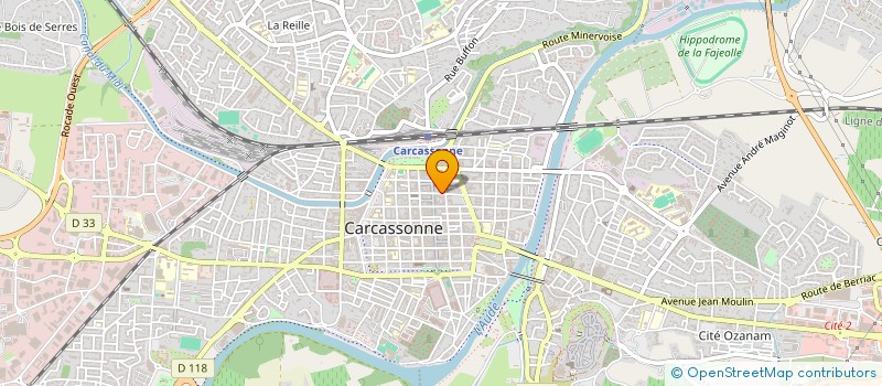 localisation de l'entreprise S.T.K à CARCASSONNE